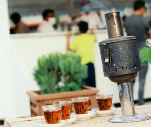 راه اندازی چایخانه امام رضا (ع) شاهرود در ایام محرم و صفر