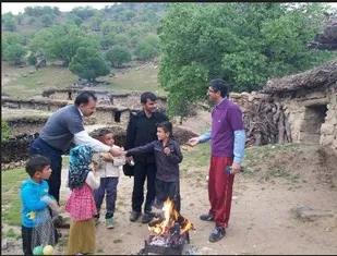 ساخت مستند بادام شیرین در بازفت