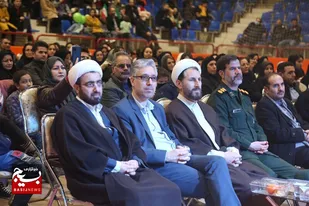جشن بزرگ انقلاب در دانشگاه محقق اردبیلی + عکس