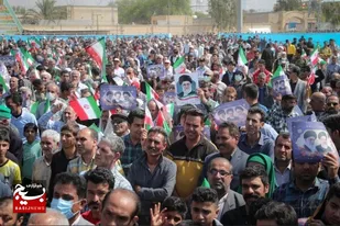 تقدیر فرماندار شهرستان دشتی از حضور پرشور مردم در استقبال از رییس جمهور