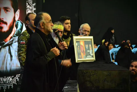 مراسم سیاهپوشان و استقبال از محرم در حسینیه الزهرا سپاه تهران