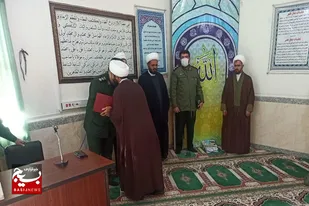آئین تکریم و معارفه مسئول نمایندگی ولی فقیه در سپاه ناحیه بهار