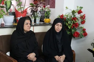 دیدار با مادر شهید جنگ رمضان امیر حداد