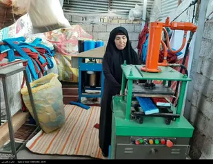 کارآفرینی بانوی دره شهری با وجود نگهداری از فرزندان بیمار دیستروفنی