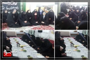 نوجوانان بسیجی پایگاه حضرت رقیه (س) سرخه به نیت یک شهید روزه گرفتند