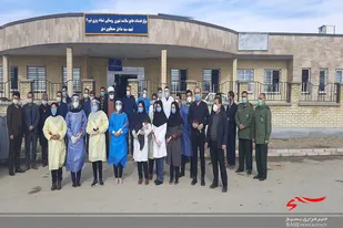 تجلیل از جهادگران سلامت در دمق