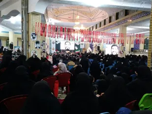 برگزاری یادواره شهدا در شهر کیان