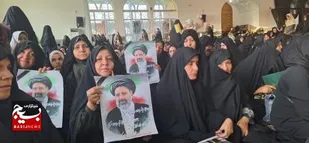 کاشمر در سوگ شهادت سیدالشهدای خدمت، رئیس جمهور شهید و همراهانشان