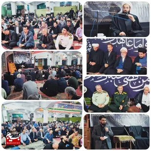 مراسم سالروز عروج ملکوتی حضرت امام خمینی (ره) در شهرستان بهشهر برگزار شد