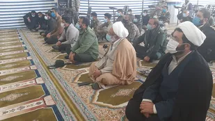برگزار مراسم سالگرد شهادت حاج قاسم سلیمانی در کهنوج