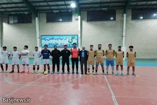 برگزای مسابقات فوتسال جام فجر پایگاه&zwnj;های مقاومت ملایر