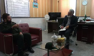 جلسه مشترک مسئول بسیج مهندسین صنعت قم با رئیس اداره صمت استان برگزار شد