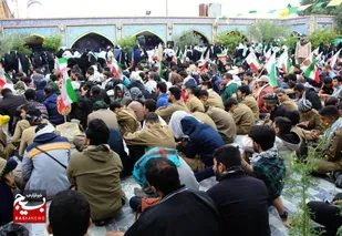 گزارش تصویری مراسم اولین سالگرد عروج حجت الاسلام سید محسن شفیعی در هویزه