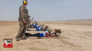 اردوی عملی مرحله سوم آمادگی دفاعی دانش آموزان شهرستان جوین 