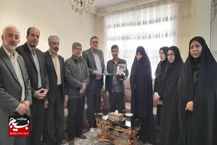 دیدار مسئولان دانشگاه آزاد همدان با خانواده شهید &laquo;اسماعیل زهدی&raquo;