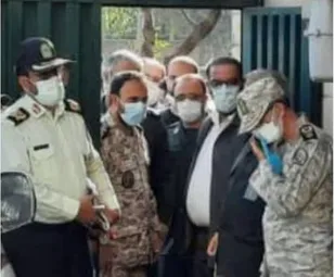بازدید معاون نیروی انسانی ستاد کل نیروهای مسلح از سپاه ناحیه ری