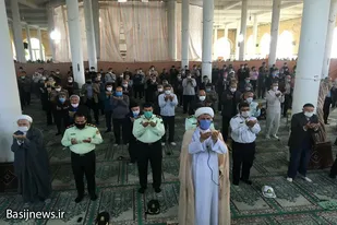 اقامه نماز عید سعید فطر در فامنین