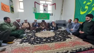 دیدار و تجلیل از استادیار و ارکان صالحین در اردل