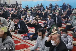 مراسم احیاء شب نوزدهم رمضان در نهاوند برگزار شد