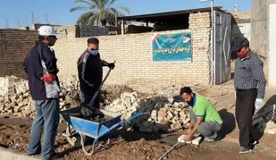 قدم های عمرانی جهادگران شوش دانیال