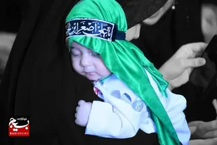 برگزاری همایش شیرخوارگان حسینی در لالجین