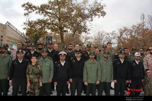 عطر افشانی گلزار ۳۷۲ شهید گلپایگان در هفته بسیج