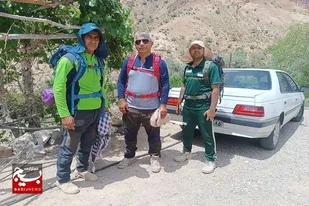 برگزاری برنامه ورزشی کوهنوردی  توسط بسیجیان  پایگاه مقاومت بسیج