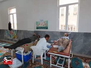 اجرای پویش &laquo;نذر خون&raquo; به مناسبت هفته بسیج در شهرستان باغملک