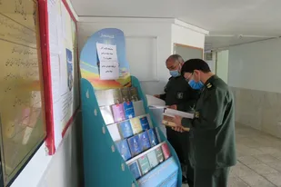 برپایی نمایشگاه آثار شهید مطهری، در سپاه میامی