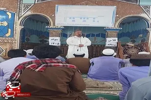 بسیجیان ریگ&zwnj;ملک پای درس سواد رسانه&zwnj;ای
