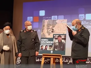 مراسم سالگرد شهادت فرماندهان جبهه مقاومت به روایت تصویر