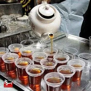 استقبال زائران اربعین حسینی از یادمان شهدای گمنام هفتکل