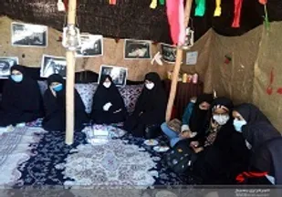 برگزاری حلقه صالحین جوانان پایگاه منصوره حوزه نرجس) س) ناحیه ویژه زاهدان و تجلیل از متربیان این حلقه