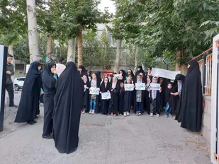 برگزاری رزمایش سفیر مهر (عفاف و حجاب) در شهرستان طرقبه شاندیز