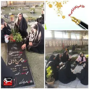 شهید خزائی پرچم اطلاع&zwnj;رسانی و آگاهی&zwnj;بخشی در میدان جنگ بود