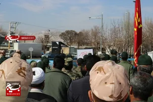 اهتزاز پرچم حضرت ابوالفضل علیه السلام در شهرکرد
