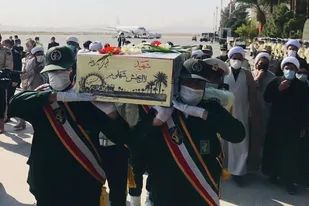 استقبال از پیکر پاک و مطهر شهید تازه تفحص شده ، در زاهدان
