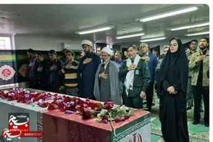 میزبانی فرمانداری هامون از شهید گمنام در هفته بسیج