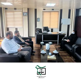 نشست تعاملی مسوول سازمان بسیج حقوقدانان هرمزگان با مدیرکل بهزیستی برگزارشد