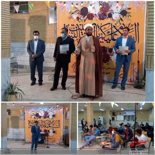 جشن میلاد رسول اکرم (ص) و امام صادق(ص) توسط بسیج دانش آموزی