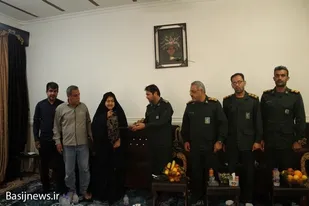 سرکشی از خانواده شهید ابراهیم زمانی در دلوار