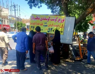 توزیع بیش از ۳۵ تن گوشت گوسفندی با نرخ مصوب در مشهد