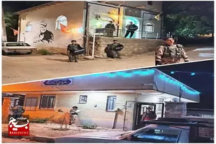 از برپایی ایست کنترل و بازرسی تا سیاه پوش کردن روستا اروانه