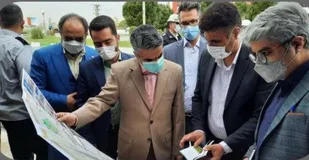 بازدید فرماندار و مسئولین پیشوا از پایگاه های نوروزی