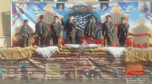 مراسم یادواره شهدای دانش آموزی شهرستان نظرآباد برگزار شد
