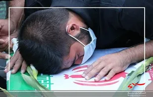 جانباز اردبـــیلی به هـــمرزمان شـــهیدش پیـــوست
