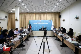نشست خبری رئیس ستاد انتخابات استان همدان پیرامون نتایج انتخابات