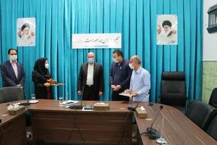 تجلیل از خبرنگار خبرگزاری بسیج در اردکان