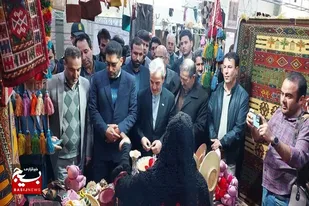 &nbsp; افتتاح اولین نمایشگاه فروش محصولات ایرانی در مرز باجگیران+عکس
