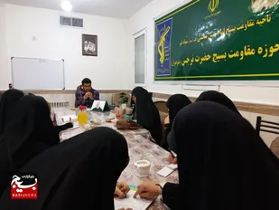 نشست صمیمی خبرنگاران ناحیه مقاومت بسیج امام حسن مجتبی(ع) قم
